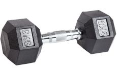 Гантель гексагональная обрезиненная Profi-Fit 9 кг Гантель гексагональная обрезиненная Profi-Fit 9 кг