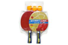 Набор для настольного тенниса Start line Level 200 2 ракетки 3 мяча