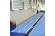 Дорожка акробатическая "SPIETHway III" соревновательная, длина 25,41 м, сертификат Международной федерацией гимнастики Дорожка акробатическая "SPIETHway III" соревновательная, длина 25,41 м, сертификат Международной федерацией гимнастики FIG. SPIETH Gymnastics 1790210