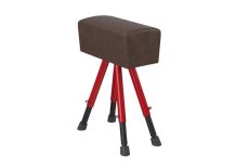 Козел гимнастический переменной высоты Spektr Sport (чехол из натур.кожи) Козел гимнастический переменной высоты Spektr Sport (чехол из натур.кожи)