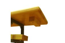 Бобышка для скамейки гимнастической (зацеп за стенку шведскую) Dinamika ZSO-004252