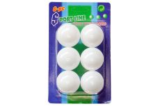 Шарики для для настольного тенниса Sportex (6 шт.) E33486 белый Шарики для для настольного тенниса Sportex (6 шт.) E33486 белый