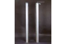 Стойки теннисные квадратные алюминиевые Haspo 924-500 Стойки теннисные квадратные алюминиевые Haspo 924-500