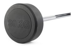 Штанга неразборная обрезиненная 30 кг. Прямой гриф. VictoryFit VF-DX4300 Штанга неразборная обрезиненная 30 кг. Прямой гриф. VictoryFit VF-DX4300