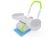 Тренажёр для пресса, с ковриком 34х17x0,6 cм DFC AB Roller SND-G зеленый